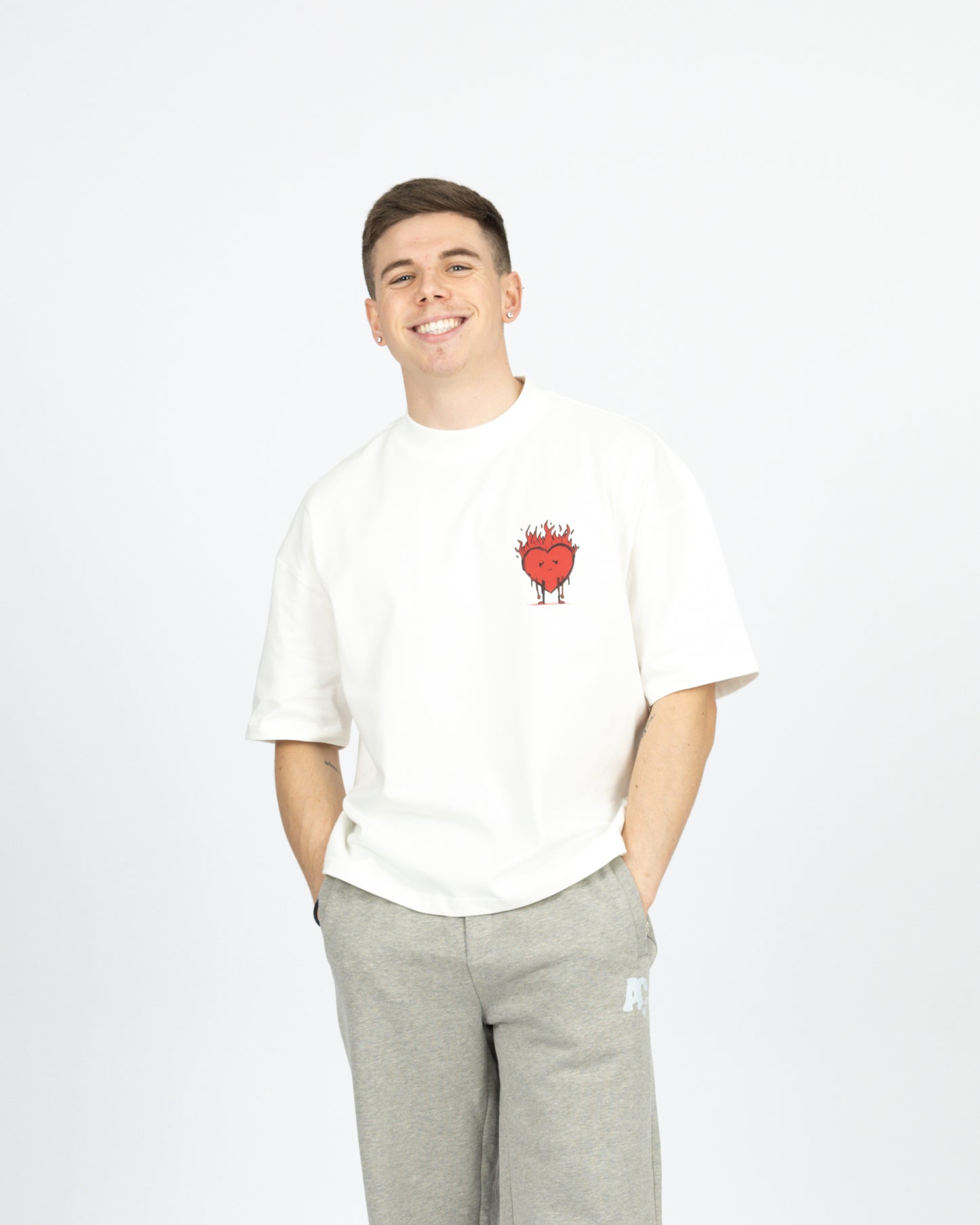 Heart Of The Chaos T-Shirt - White