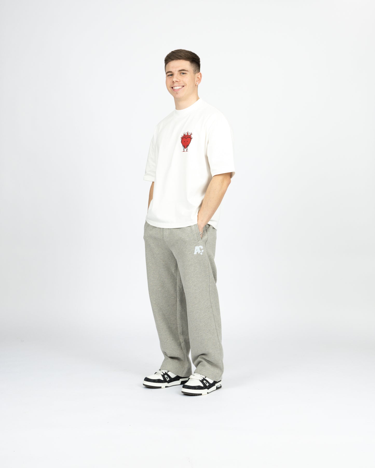Heart Of The Chaos T-Shirt - White