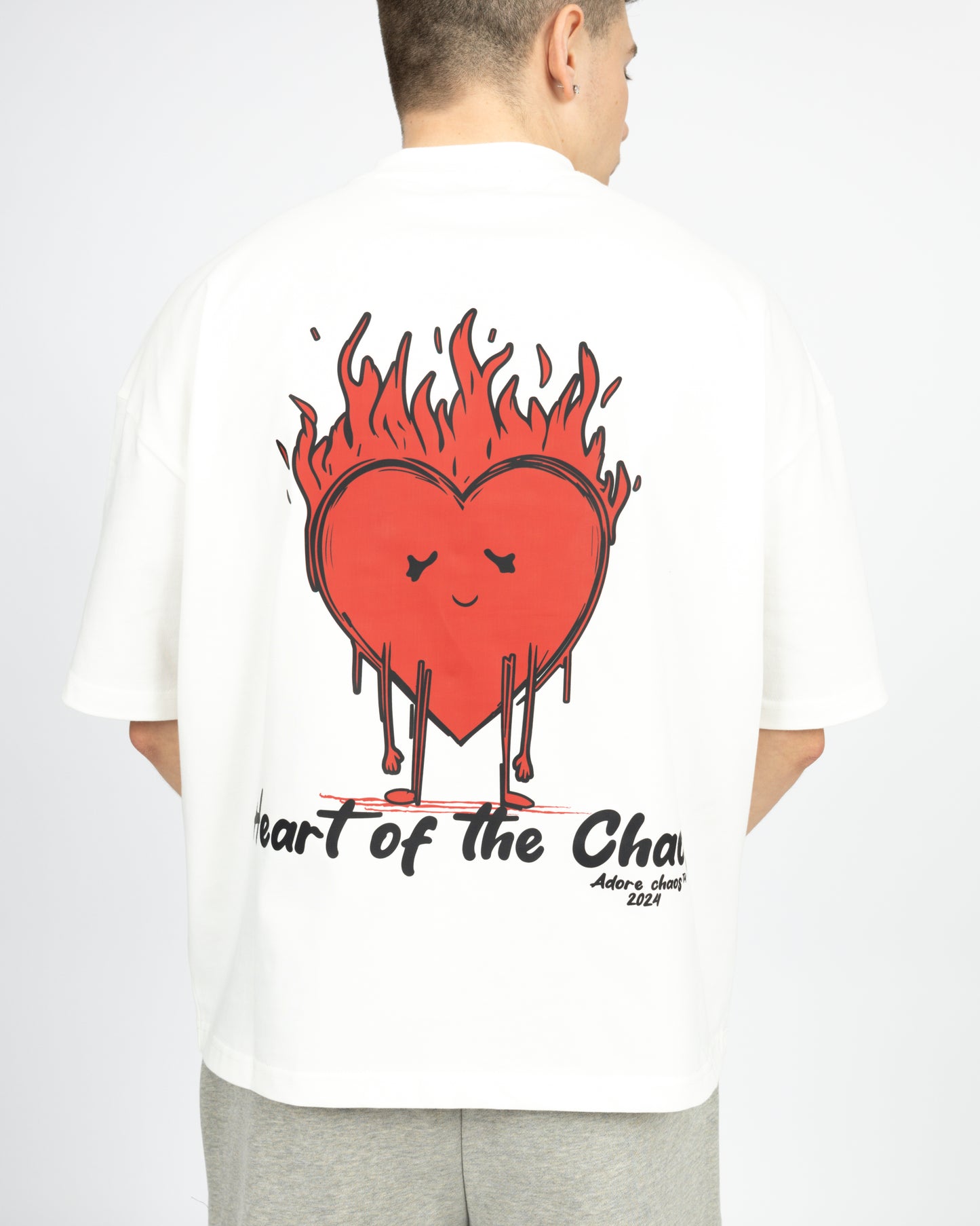 Heart Of The Chaos T-Shirt - White