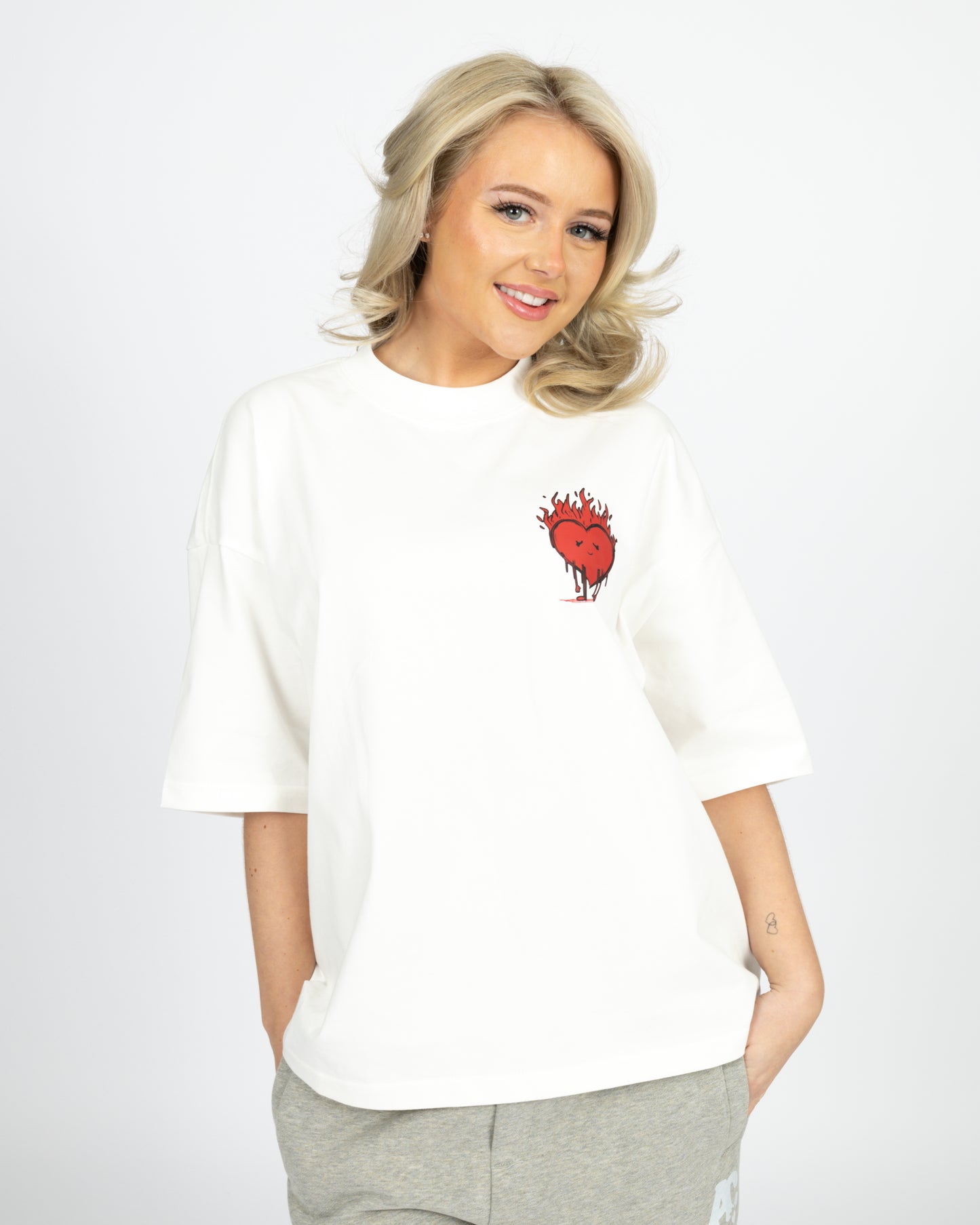 Heart Of The Chaos T-Shirt - White
