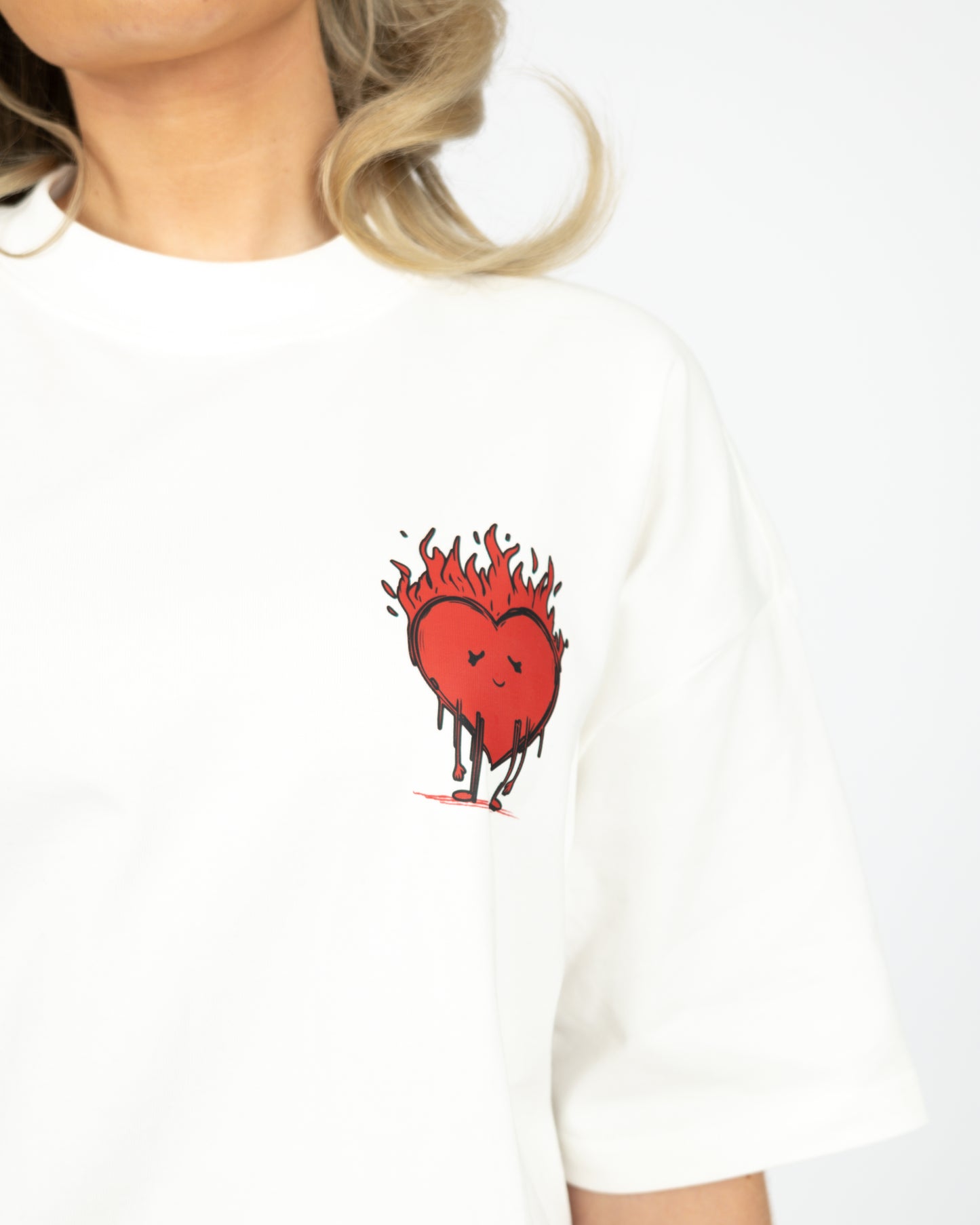 Heart Of The Chaos T-Shirt - White