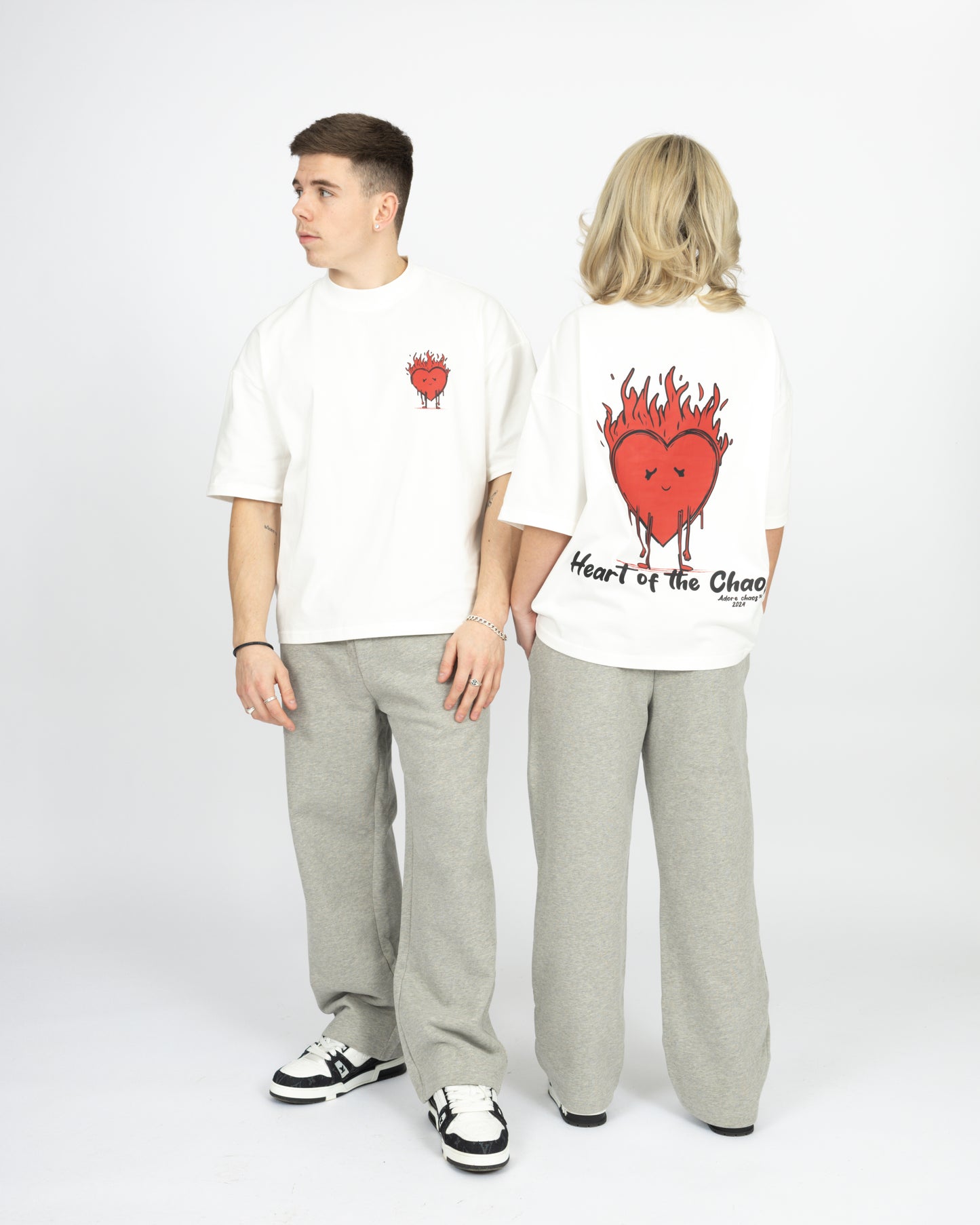 Heart Of The Chaos T-Shirt - White
