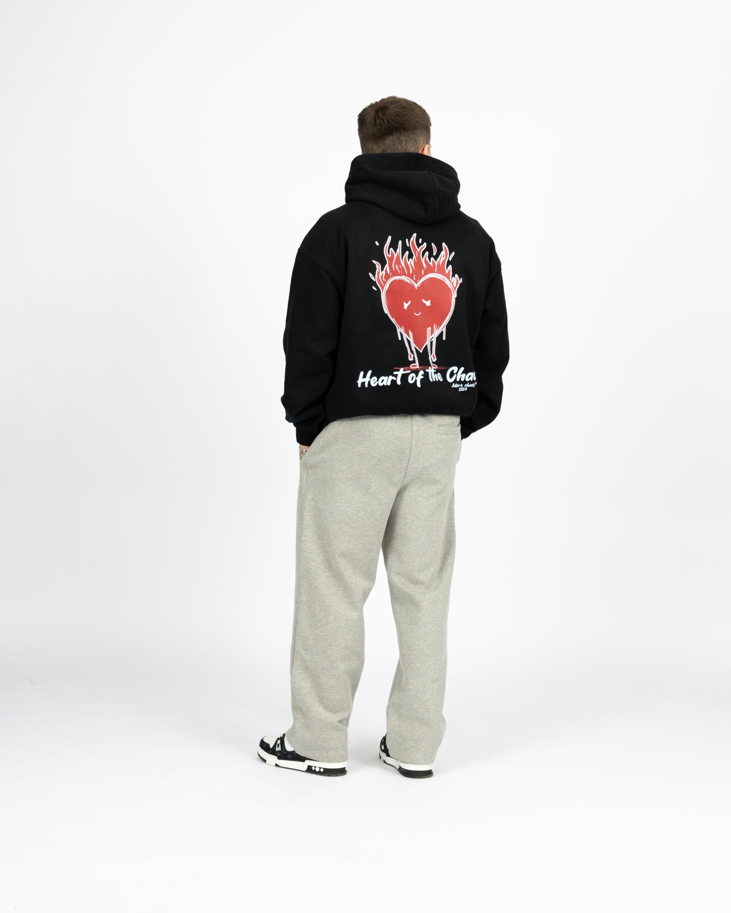 Heart Of The Chaos Hoodie - Black