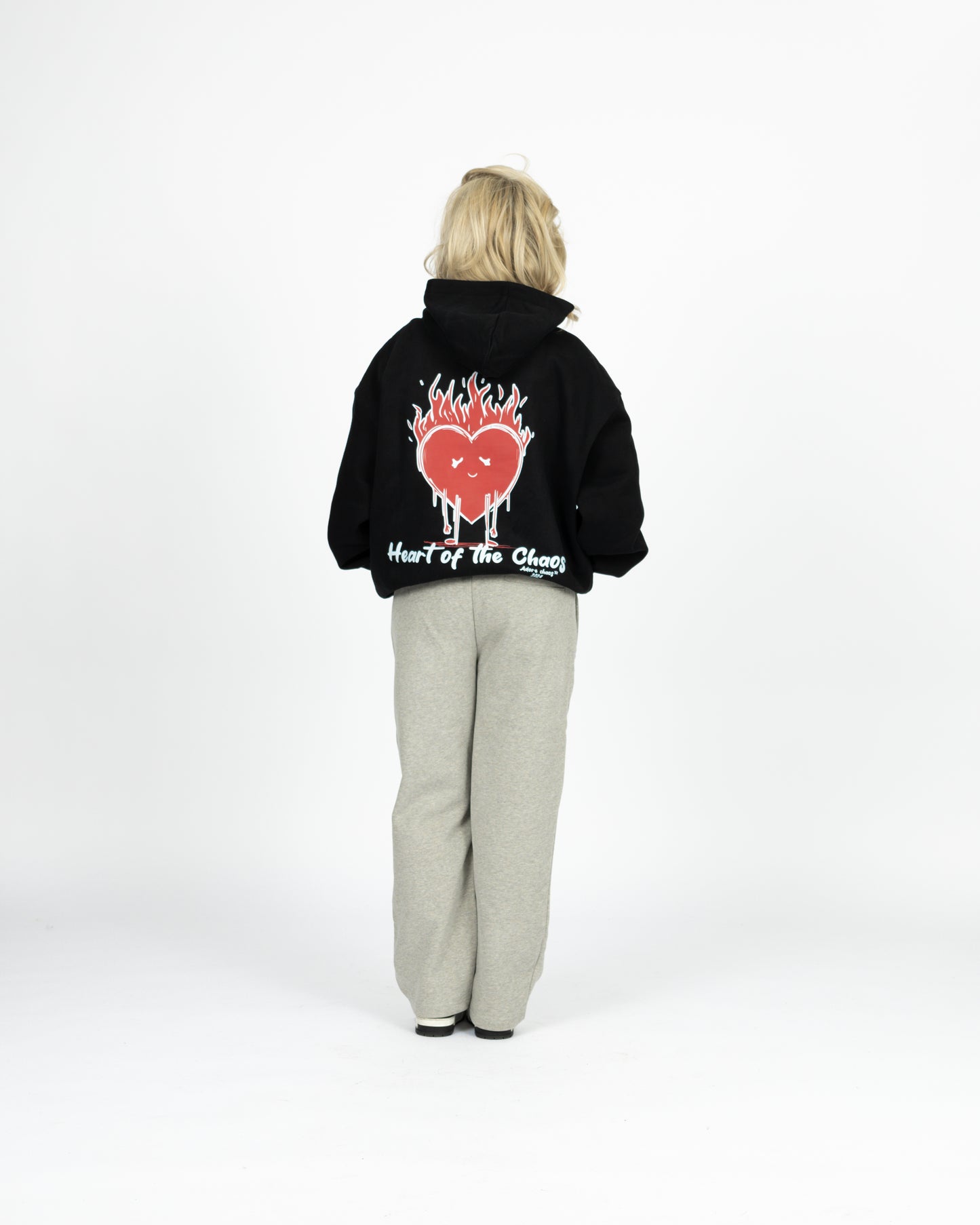 Heart Of The Chaos Hoodie - Black