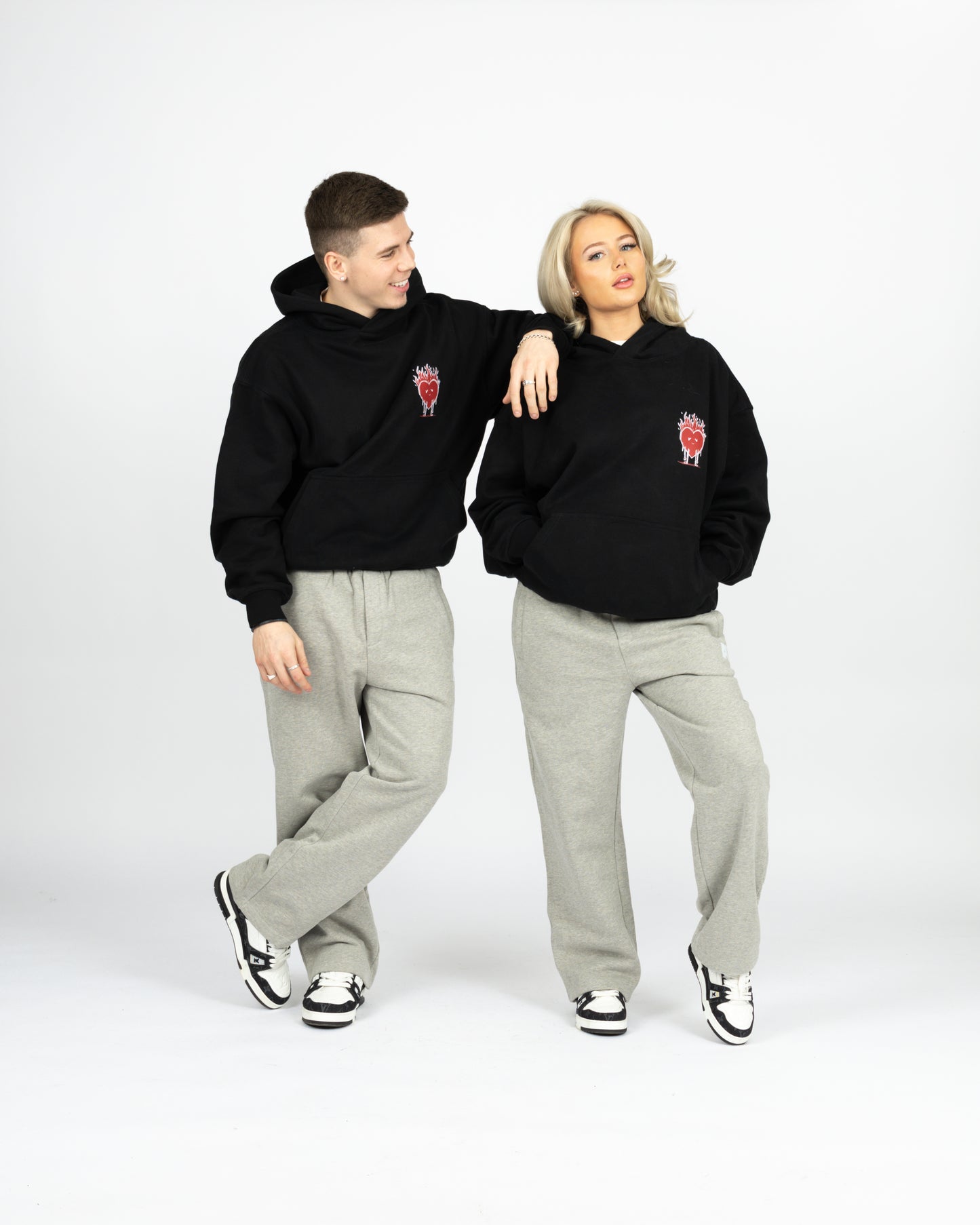 Heart Of The Chaos Hoodie - Black
