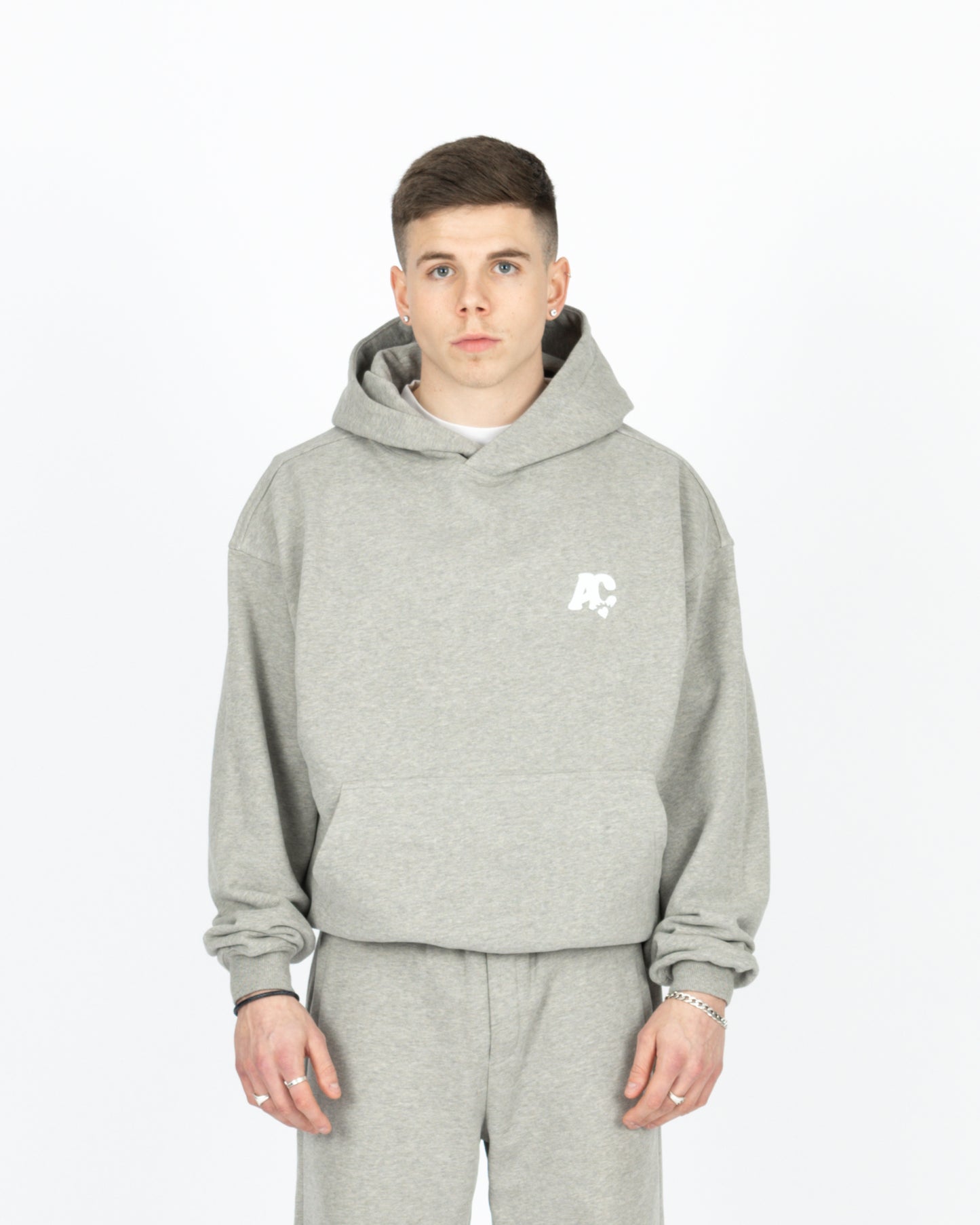 AC Hoodie - Marl Grey