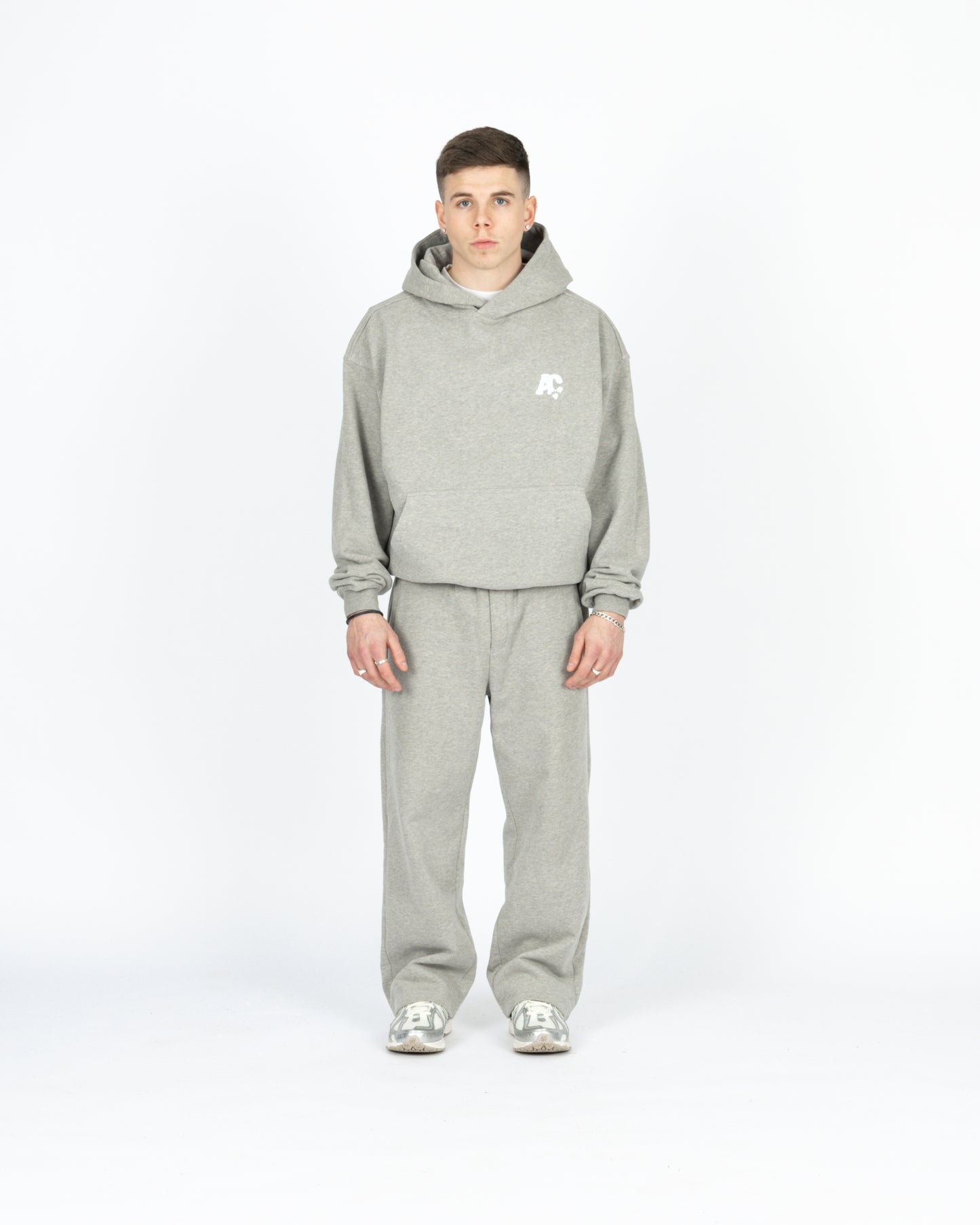AC Hoodie - Marl Grey