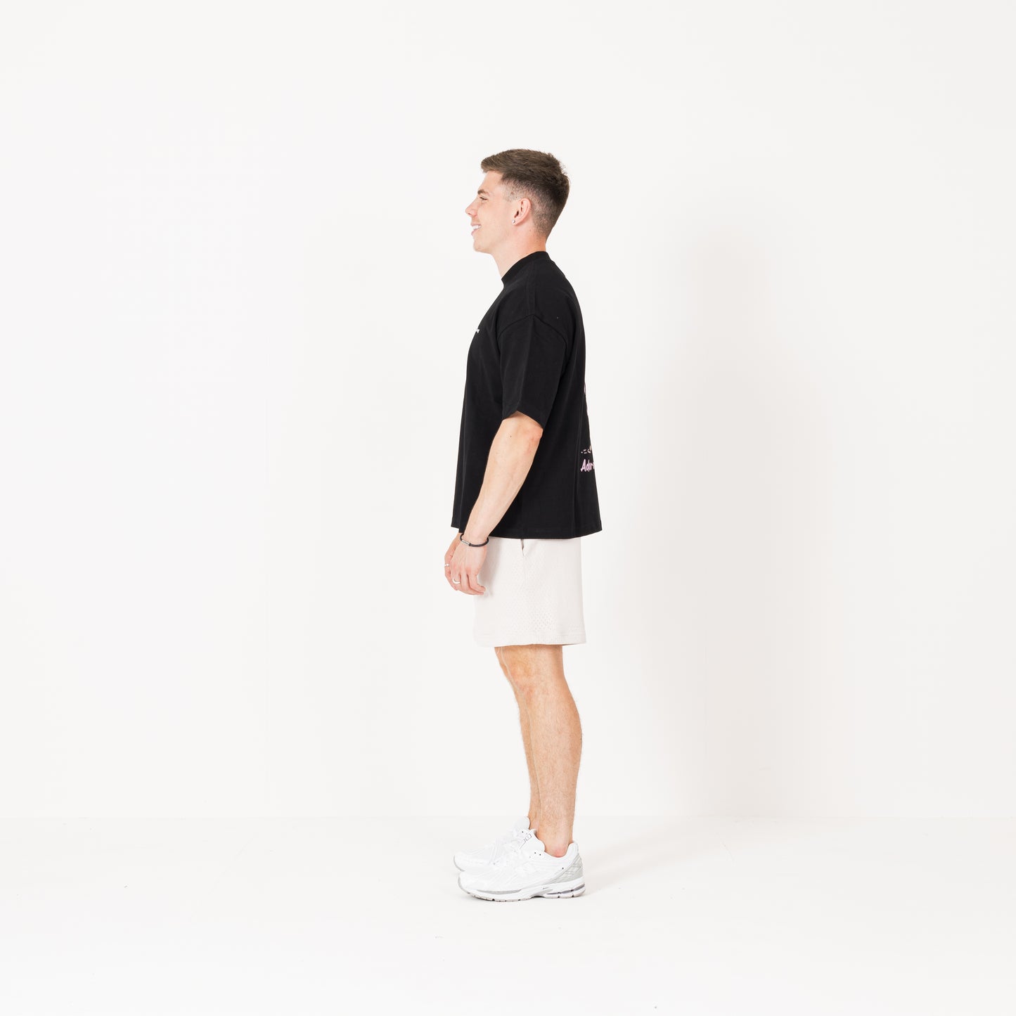 Ice Cream T-Shirt - Black / Pink
