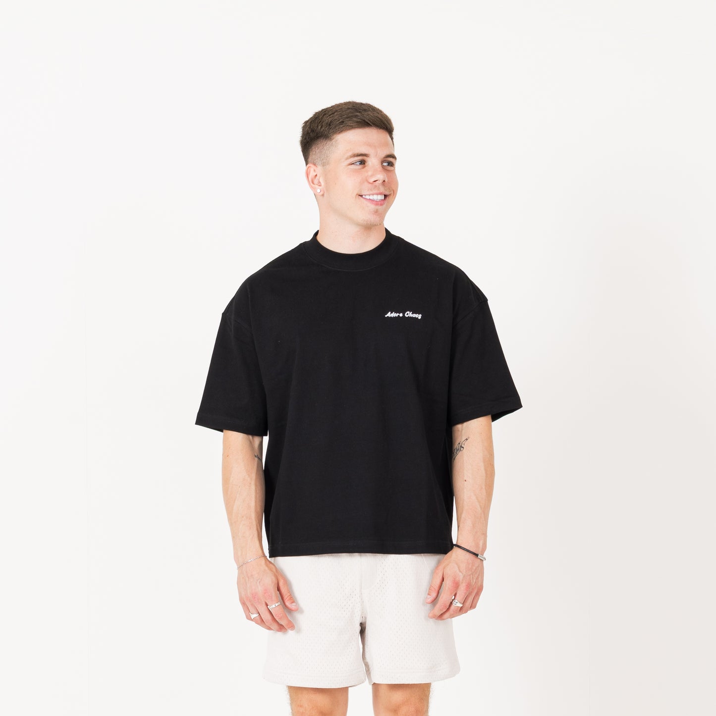Ice Cream T-Shirt - Black / Pink