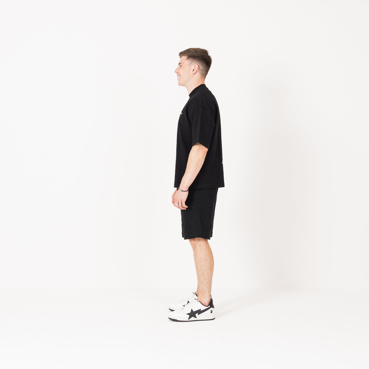 Ice Cream T-Shirt - Black / Blue