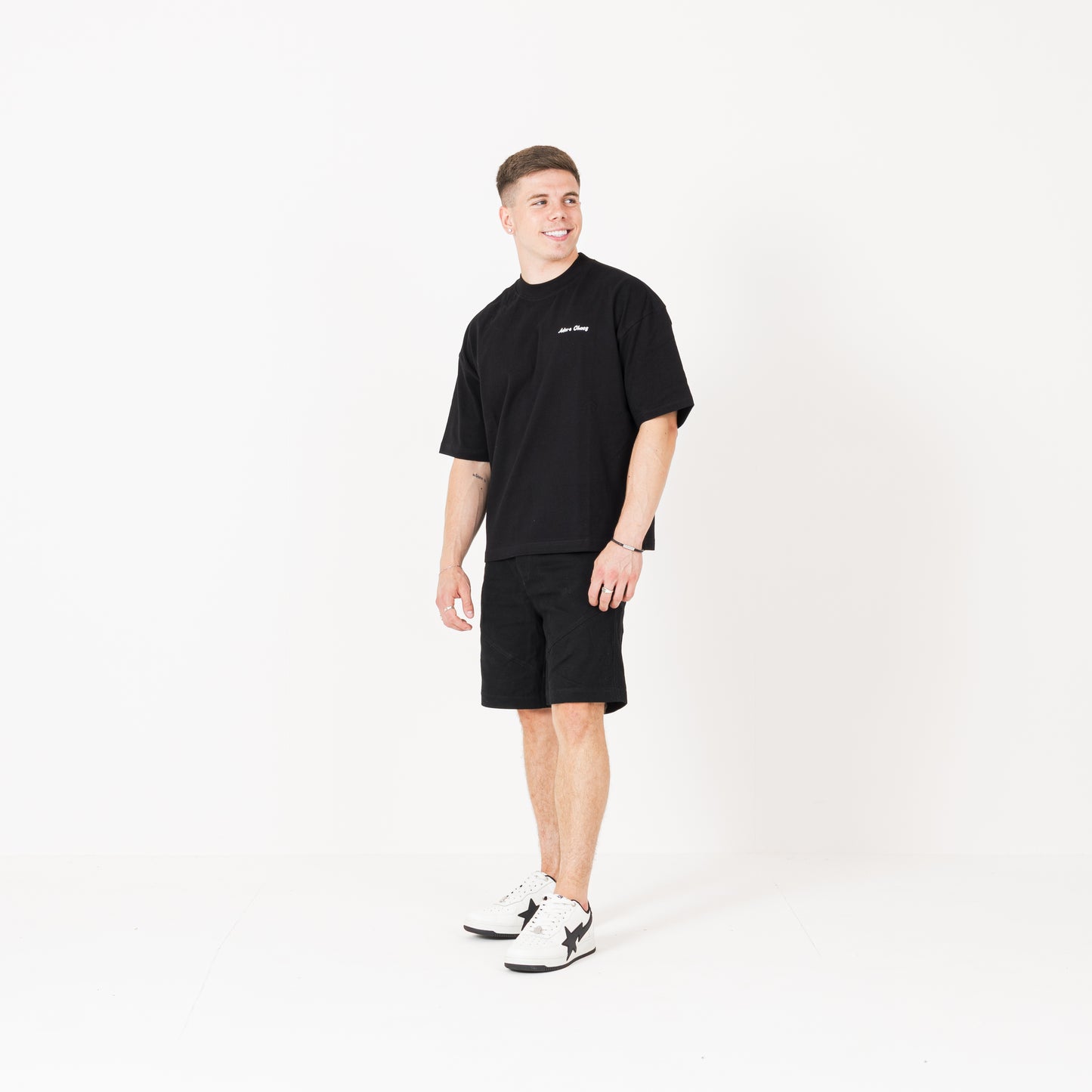Ice Cream T-Shirt - Black / Blue
