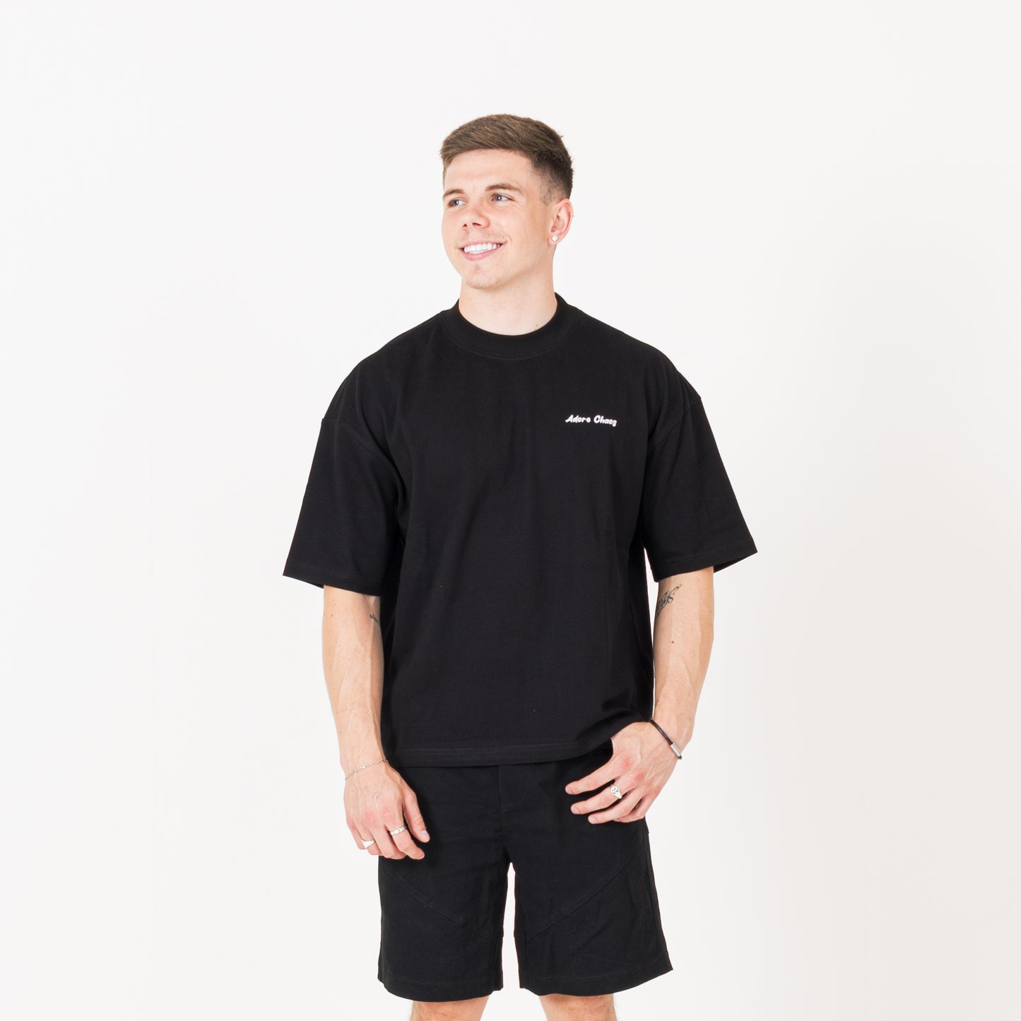 Ice Cream T-Shirt - Black / Blue