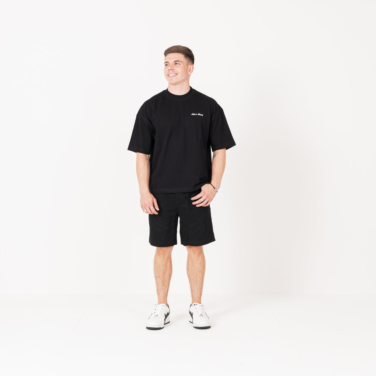 Ice Cream T-Shirt - Black / Blue