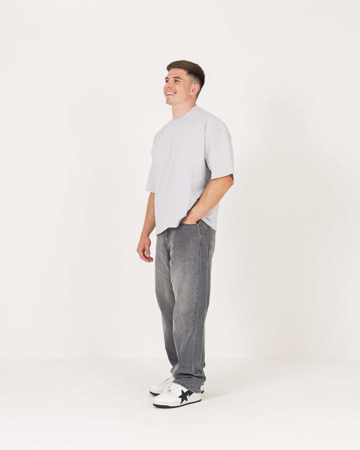 Everyday Essentials T-Shirt - Stone Grey