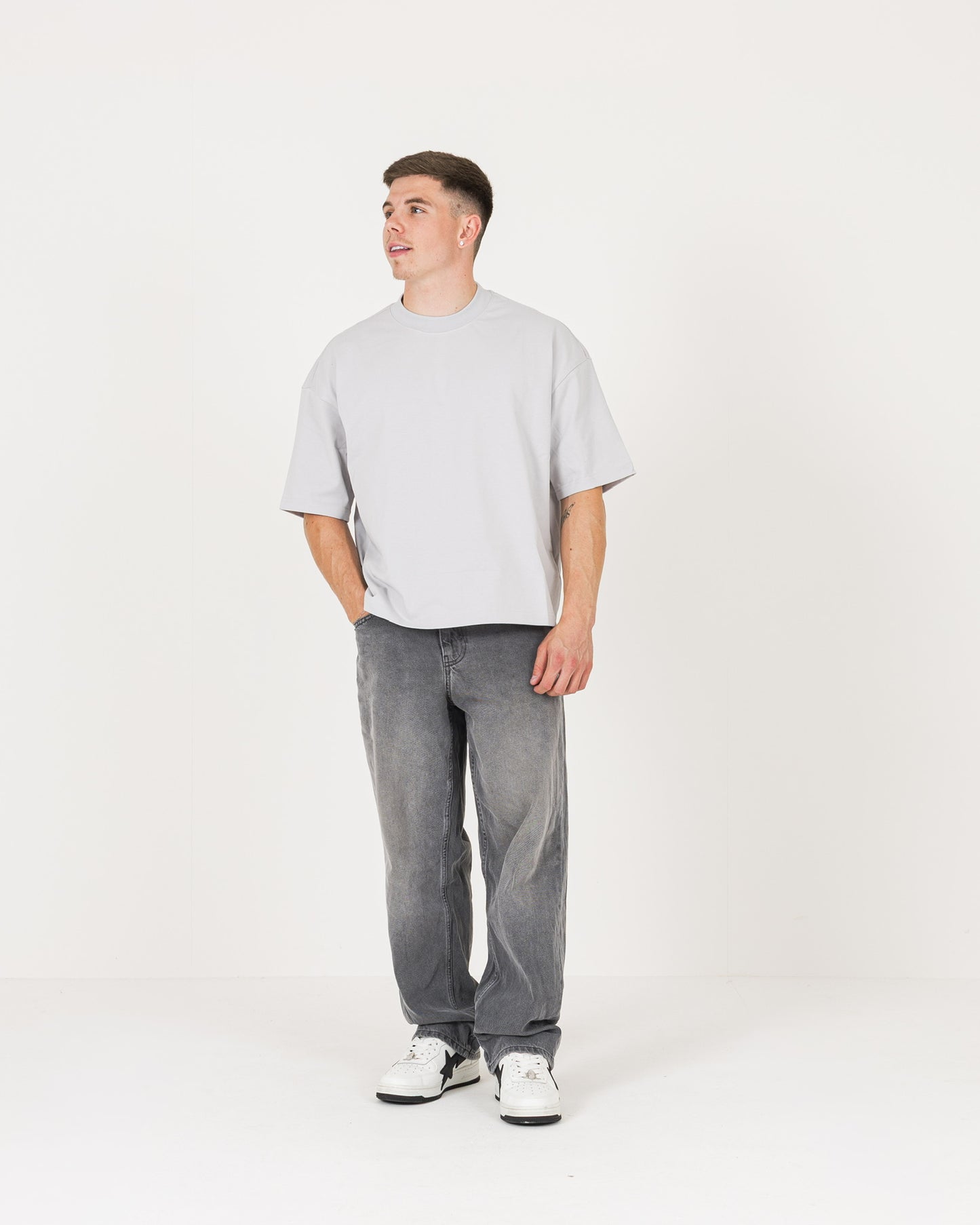 Everyday Essentials T-Shirt - Stone Grey