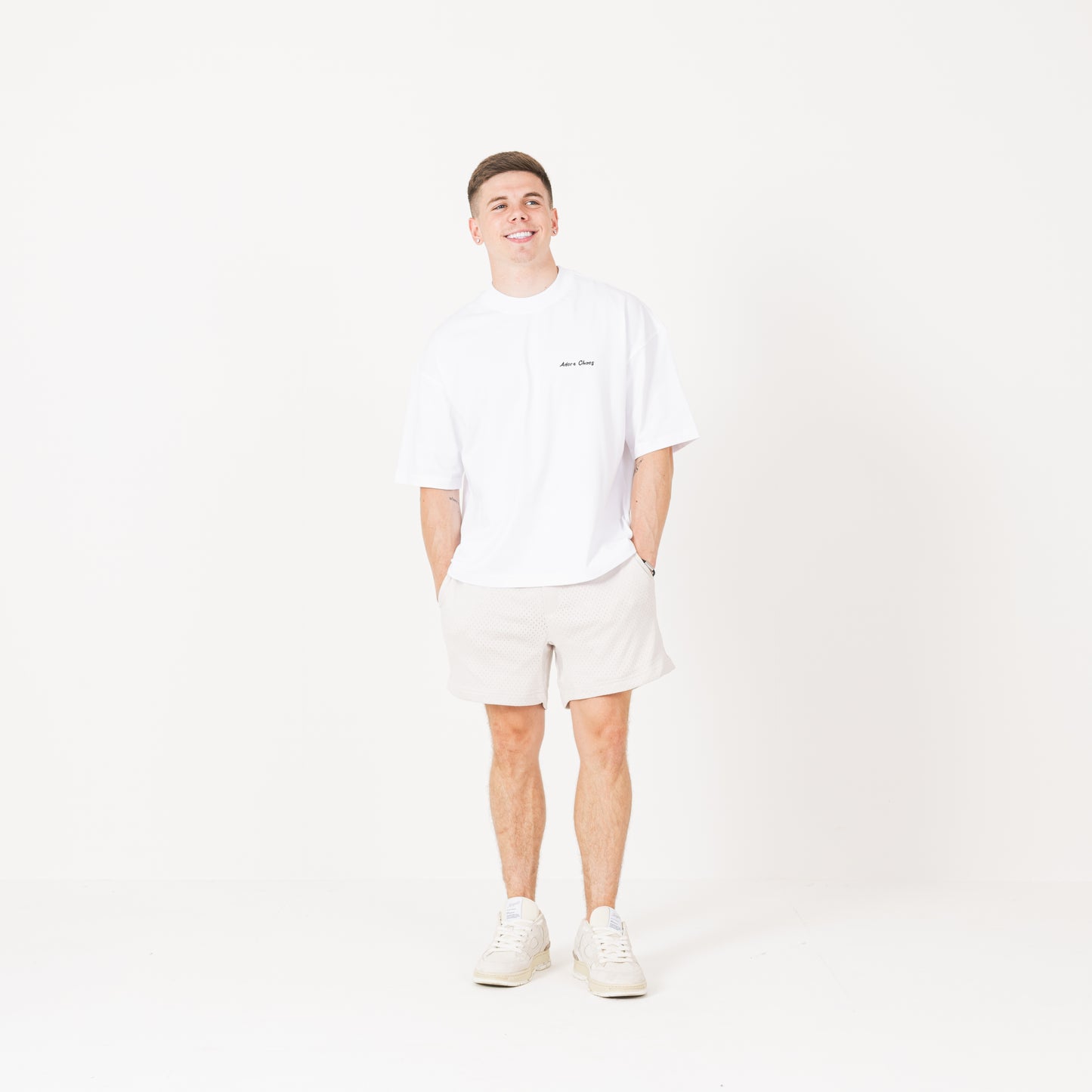 Ice Cream T-Shirt - White / Pink